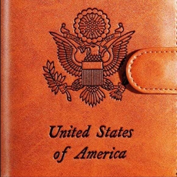 Passport Holder Cover Wallet RFID Blocking Leather Travel Accessories - Picture 4 of 9